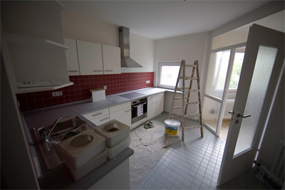 Musterwohnung vor Sanierung